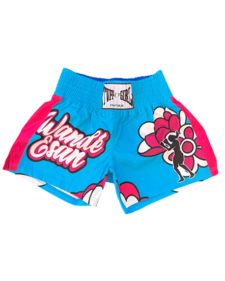 Product sample blue shorts