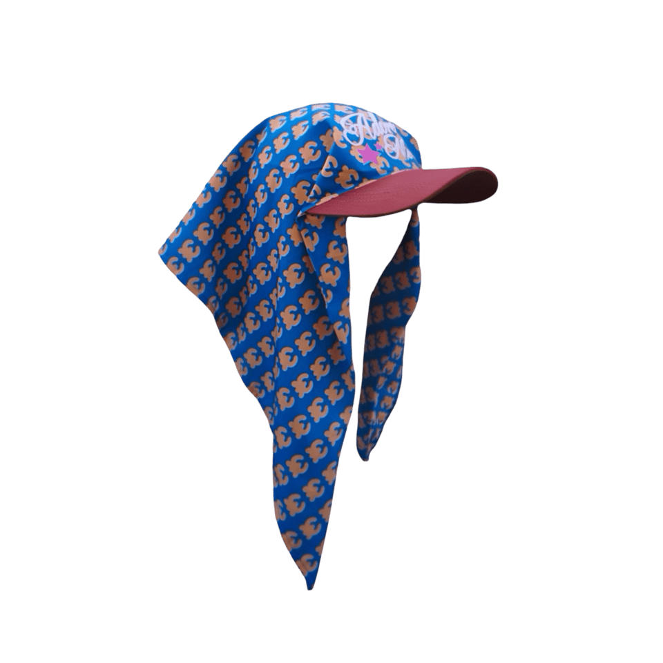 Product sample wandé drape hat