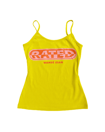 Product sample yellow singlet